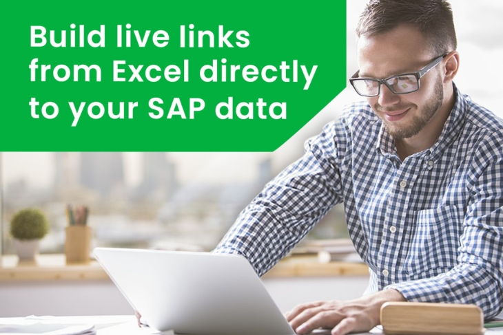 Build live links from Excel directly to your SAP data